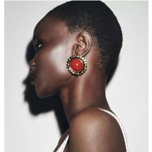 Zara Stone Sun Earrings